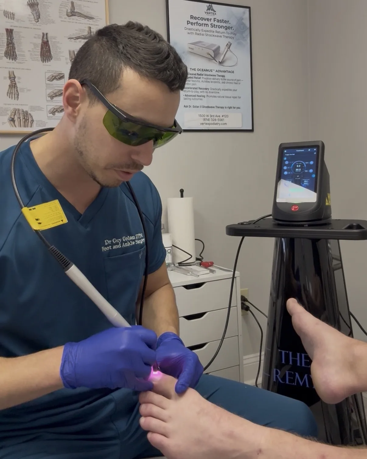 Vertex Elite Clear Nail Package: A 6-Session Laser Plan for Fungal Nails